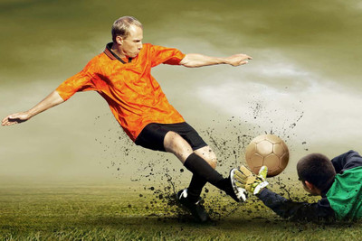 

Lets Play Football Paper Print(12 inch X 18 inch, Rolled)