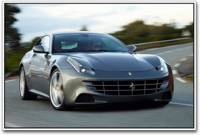 

Silver Ferrari Supercar inspired Paper Print(12 inch X 18 inch)
