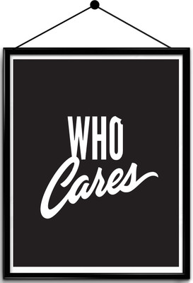 

Motivational quote framed posters Paper Print(16.5 inch X 13.7 inch, Framed)