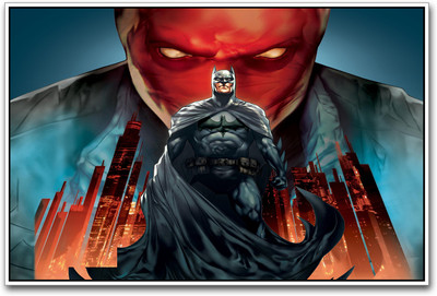 

Batman Animated dark Paper Print(12 inch X 18 inch)