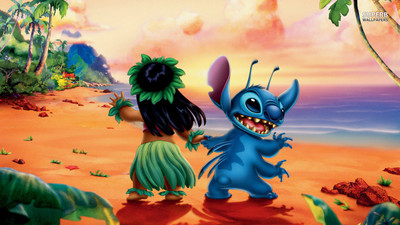 

Movie Lilo & Stitch Lilo And Stitch HD Wallpaper Background Paper Print(12 inch X 18 inch, Rolled)