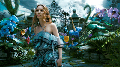 

Movie Alice In Wonderland (2010) Mia Wasikowska HD Wallpaper Background Paper Print(12 inch X 18 inch, Rolled)