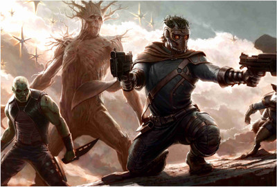

Guardian of Galaxy Paper Print(19 inch X 13 inch, Rolled)