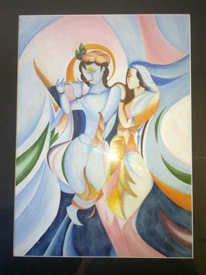 14% OFF on Painting without Frame Canvas Art Krishna-3 Canvas Art(22 inch X 18 inch)