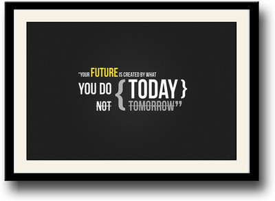 

Future inspirational Fine Art Print(10 inch X 14 inch, Framed)