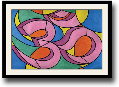 

OM design artistic Fine Art Print(10 inch X 14 inch, Framed)