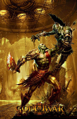 

God Of War 3 (A)Poster Paper Print(18 inch X 12 inch, Rolled)