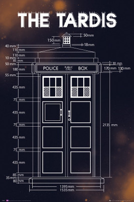 Doctor Who Tardis Plans Paper Print(36 inch X 24 inch, Rolled) Doctor Who Tardis Plans Paper Print(36 inch X 24 inch, Rolled)