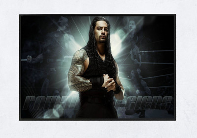 

WWE Roman Regins Ver1 Collection 013 Paper Print(18 inch X 12 inch, Framed)