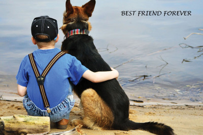 

TMS My Awesome Best Friend poster Fine Art Print(24 inch X 36 inch, Rolled)