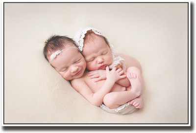 

Two super cute babies sleeping Fine Art Print(12 inch X 18 inch, Rolled)