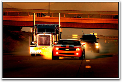 

Transformers driving Paper Print(12 inch X 18 inch)