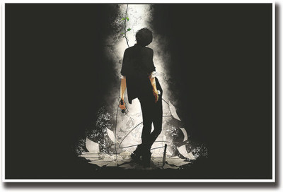 

Vocalist with microphone music Fine Art Print(12 inch X 18 inch, Rolled)