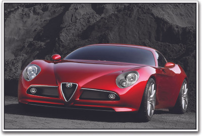 

Amazing Red Sports Car Paper Print(12 inch X 18 inch)