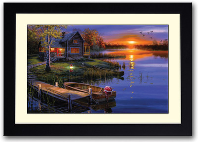 

Beautiful Scenery fabulous Fine Art Print(14 inch X 20 inch, Framed)