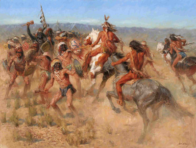 

Posterhouzz Western Fine Art Print Poster Fine Art Print(12 inch X 18 inch, Rolled)