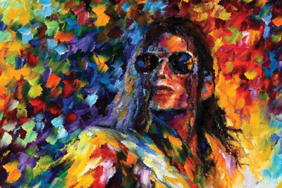 

Mickel Jackson Paint poster Paper Print(12 inch X 18 inch, Rolled)