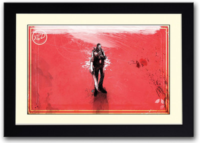 

Man With Sword Fine Art Print(14 inch X 20 inch, Framed)