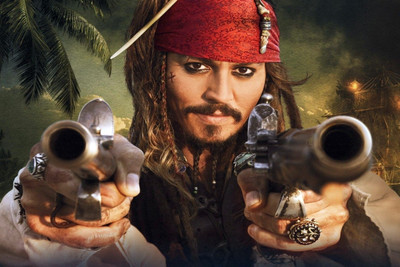 

Oshi - Captain Jack Sparrow Paper Print(12 inch X 18 inch, Rolled)