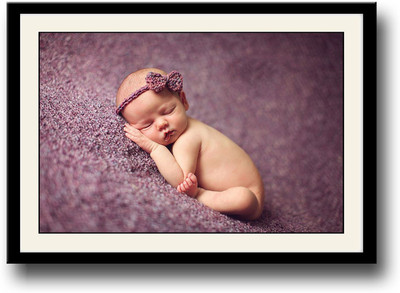 

Sleeping baby image Fine Art Print(10 inch X 14 inch, Framed)
