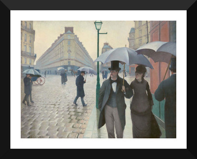 

Tallenge Old Masters Collection - Paris Street in Rainy Weather by Gustave Caillebotte - Premium Quality A3 Size Framed Poster Paper Print(17 inch X 12 inch, Framed)