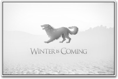 

Winter is Coming GOT Paper Print(12 inch X 18 inch)