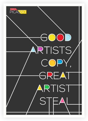 

Be A Good Artists Inspirational Quotes Poster Paper Print(16.5 inch X 11.5 inch, Rolled)