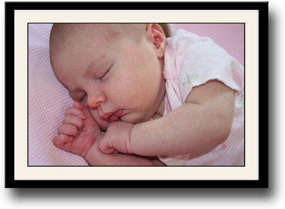 

Cute baby sleeping face Fine Art Print(10 inch X 14 inch, Framed)