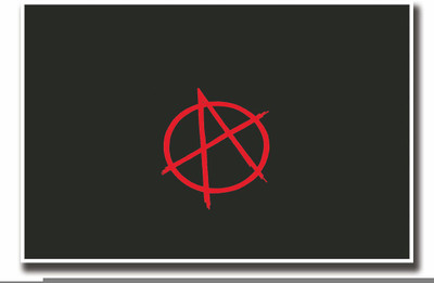 

Posterhouzz Red Anarchy design Fine Art Print(12 inch X 18 inch, Rolled)
