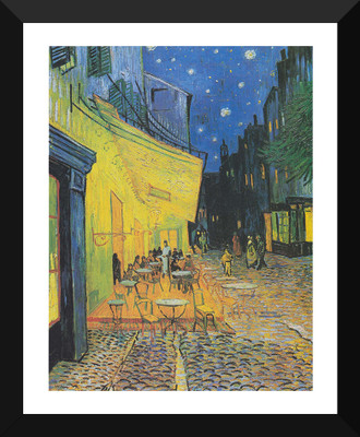

Tallenge Old Masters Collection - The Cafe Terrace On The Place Du Forum By Vincent Van Gogh - Premium Quality A3 Size Framed Poster Paper Print(17 inch X 12 inch, Framed)
