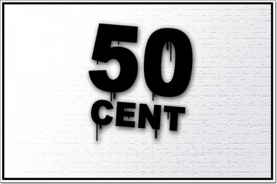 

Posterhouzz 50 Cent Logo Poster Paper Print(12 inch X 18 inch, Rolled)