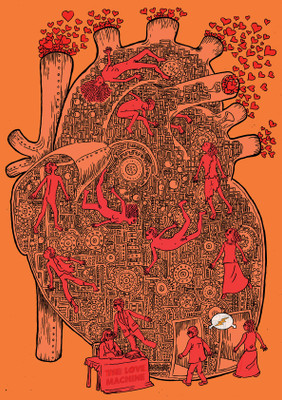 

The Love Machine Paper Print(36 inch X 24 inch)
