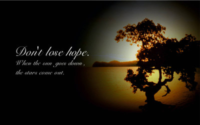 Posterhouzz Don’t Loose Hope Fine Art Print Poster Fine Art Print(18 inch X 12 inch, Rolled)