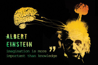 

The Albert Einstein Paper Print(12 inch X 18 inch, Rolled)