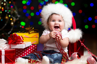

Tallenge - Christmas Art - Happy Child On Paper Print(16.5 inch X 11.6 inch, Rolled)