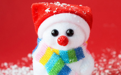

Cute Snowman ON FINE ART PAPER HD QUALITY WALLPAPER POSTER Fine Art Print(19 inch X 13 inch, Rolled)