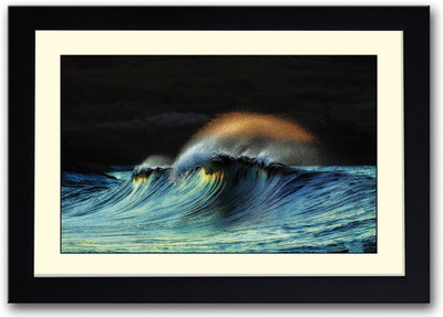 

Beautiful Wave Fine Art Print(14 inch X 20 inch, Framed)