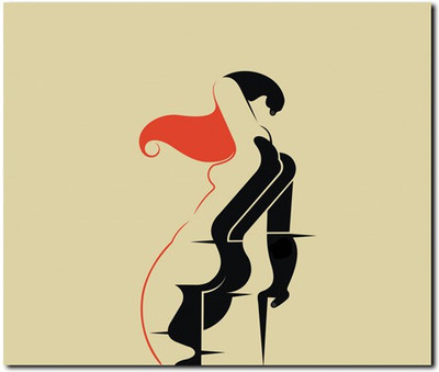 75% OFF on Stybuzz Girl Modern Art Frameless Canvas Art(22 inch X 18 inch) 75% OFF on Stybuzz Girl Modern Art Frameless Canvas Art(22 inch X 18 inch)