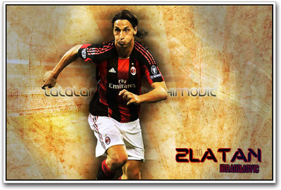 

Zlatan Ibrahimovic Football Photographic Paper(12 inch X 18 inch)
