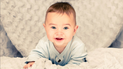 

Cute Baby Good Morning Poster Paper Print(12 inch X 18 inch, Rolled)