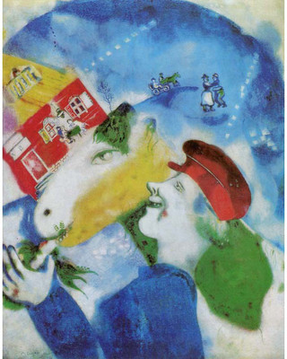 

Tallenge Modern Masters Collection - Peasant Life By Marc Chagall - A3 Size Premium Quality Rolled Poster Paper Print(16.5 inch X 11.7 inch, Rolled)