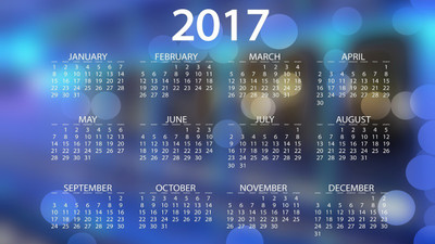 

2017 Calendar ON FINE ART PAPER HD QUALITY WALLPAPER POSTER Fine Art Print(19 inch X 13 inch, Rolled)
