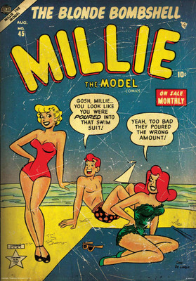 

Millie the model - comics poster (Officially Licensed) Paper Print(36 inch X 24 inch, Rolled)