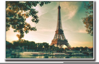 

Posterhouzz Amazing Eiffel Tower in Paris Fine Art Print(12 inch X 18 inch, Rolled)