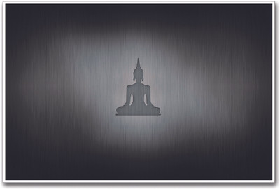 

Buddha Silhouette Paper Print(12 inch X 18 inch)