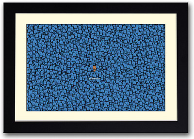

Be Different motivational Fine Art Print(14 inch X 20 inch, Framed)