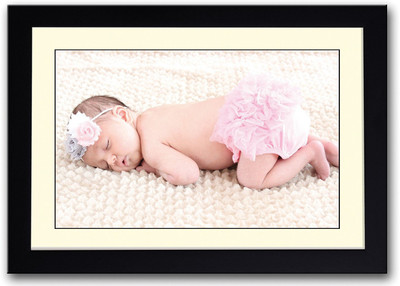 

Baby Sleeping Upside Down Fine Art Print(14 inch X 20 inch, Framed)