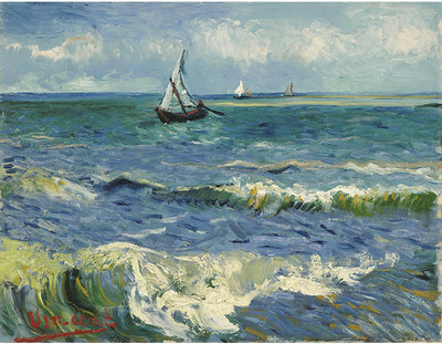 

Tallenge Old Masters Collection - Seascape Near Les Saintes-Maries-De-La-Mer By Vincent Van Gogh - A3 Size Premium Quality Rolled Poster Paper Print(16.5 inch X 11.7 inch, Rolled)