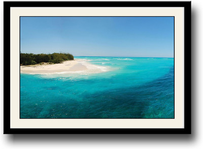 

Azure beach Fine Art Print(10 inch X 14 inch, Framed)