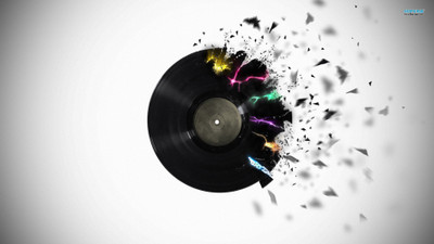 

Music Record Vinyl Shrapnel HD Wallpaper Background Fine Art Print(12 inch X 18 inch, Rolled)